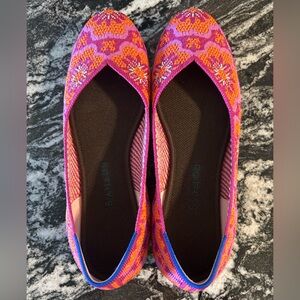 Rothy’s lotus burst flats 10.5